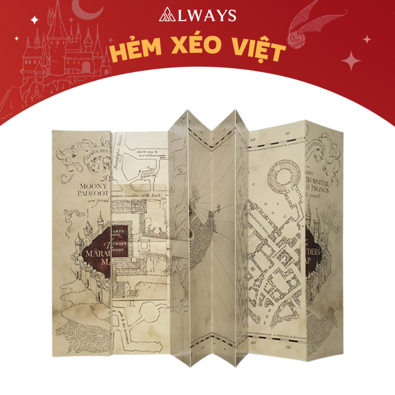 The Marauder's Map - Bản đồ Đạo tặc