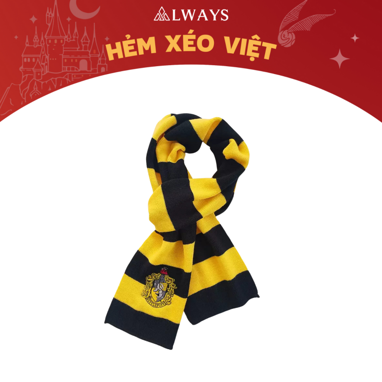 Thin Scarf - Khăn choàng mỏng HUFFLEPUFF