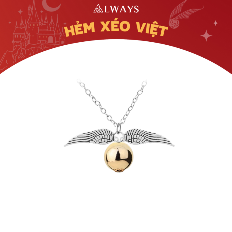 Snitch Necklace - Dây chuyền Snitch (bạc)