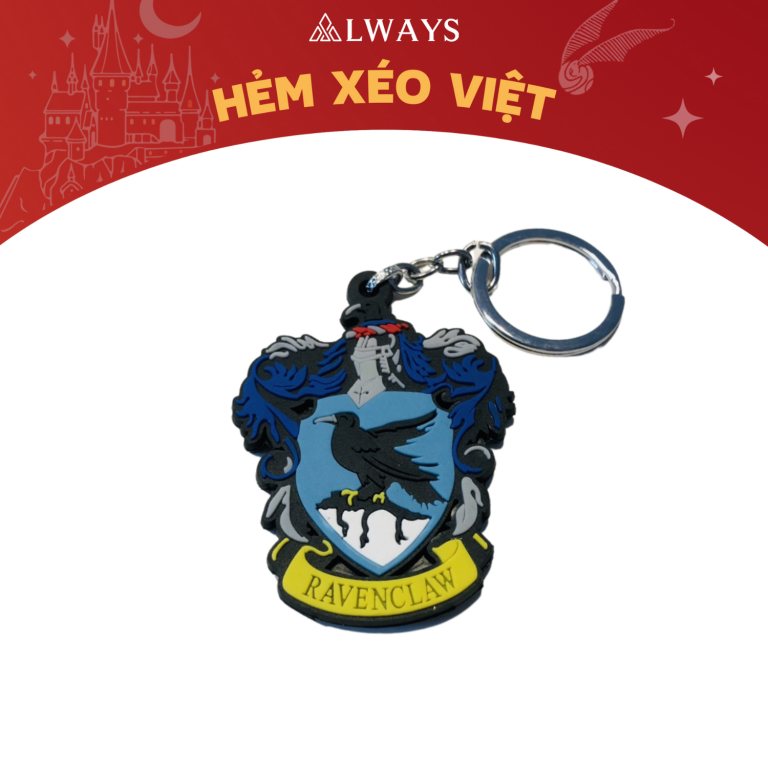 Móc khóa Harry Potter - mẫu nhà RAVEN