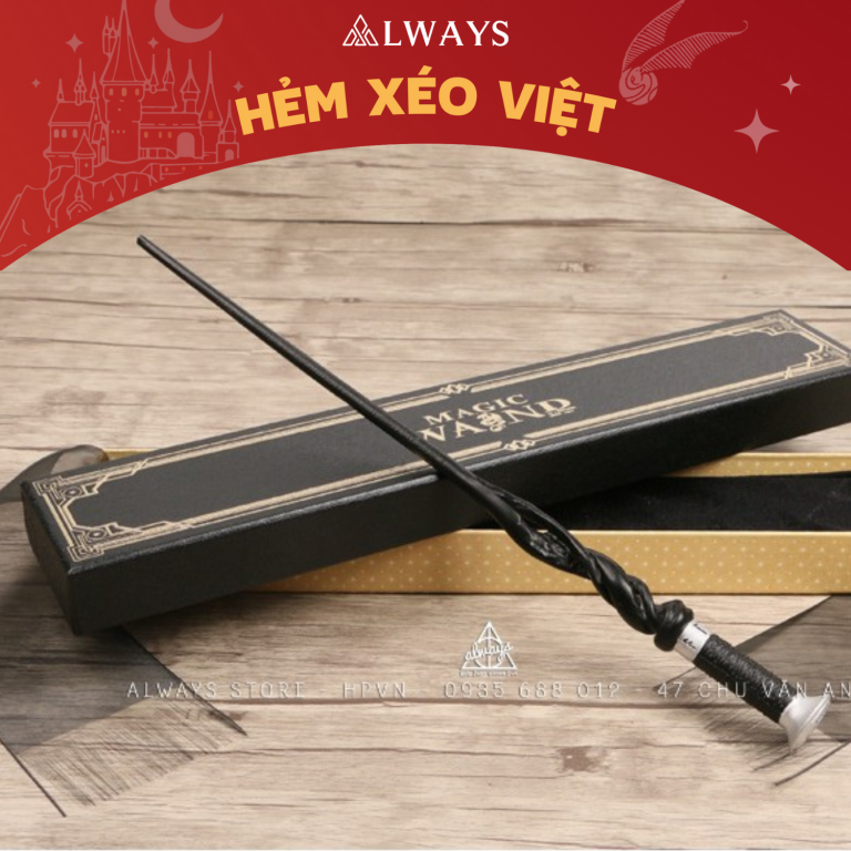 Đũa phép Dumbledore Wand (Luxury) - Gậy thần phù thủy cao cấp