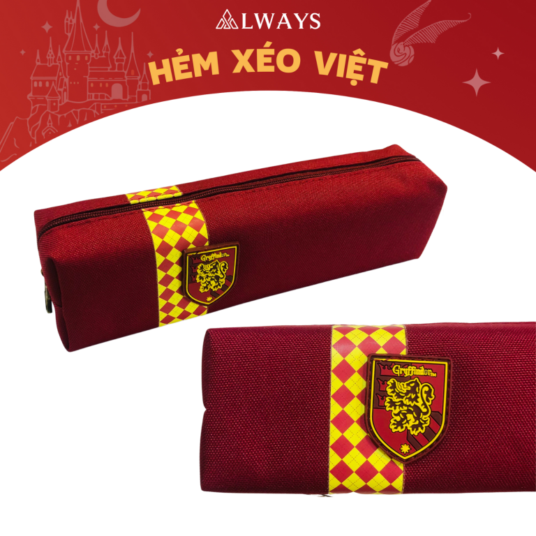 Hộp bút phong cách Harry Potter - Nhà GRYFFINDOR