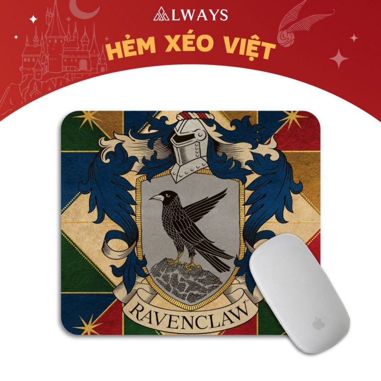 Harry Potter Mousepad – Tấm lót chuột Harry Potter (Mẫu Ravenclaw)