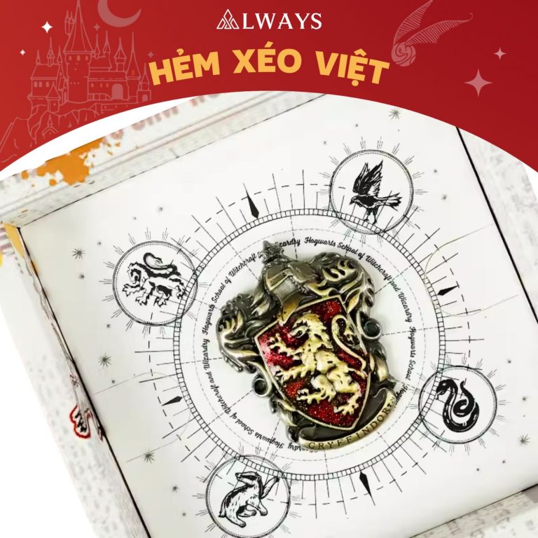 [ORDER] Harry Potter Official Pin Badge - Ghim cài chính hãng Harry Potter (mẫu Gryffindor)