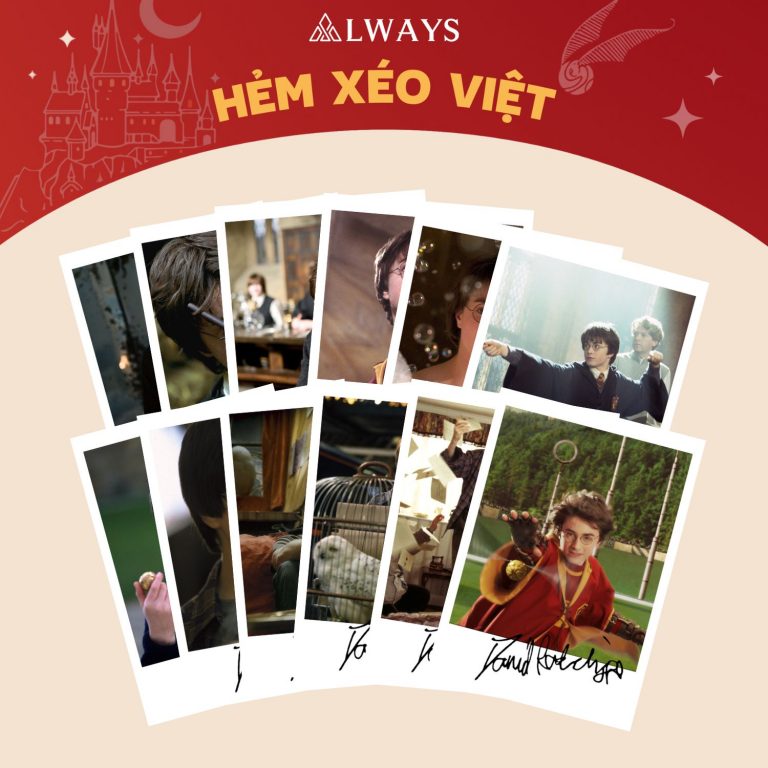 Harry Potter Polaroid/Card - Polaroid Harry Potter (mẫu Harry Potter)