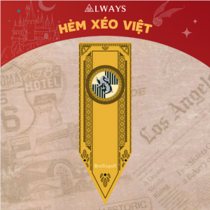 Harry Potter Wall Flag - Cờ treo tường Harry Potter (HUFFLEPUFF)