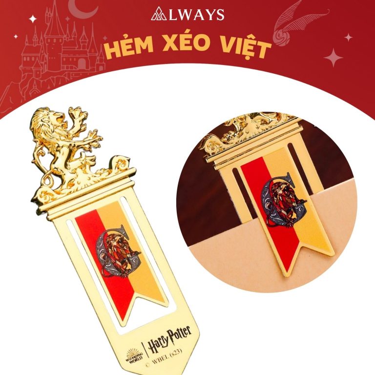 [ORDER] Harry Potter Official Bookmark - Bookmark chính hãng Harry Potter